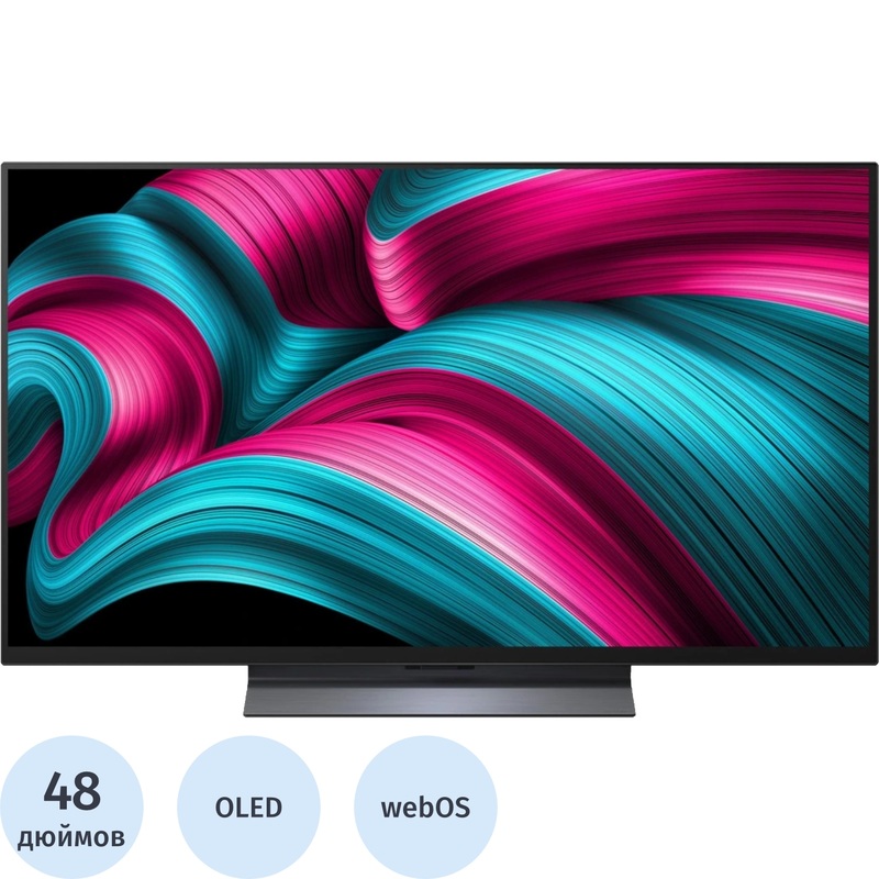 Изображение товара LG OLED48C5RLA.ARUG 48 дюймов Ultra HD 4K OLED Smart TV WI-FI Bluetooth