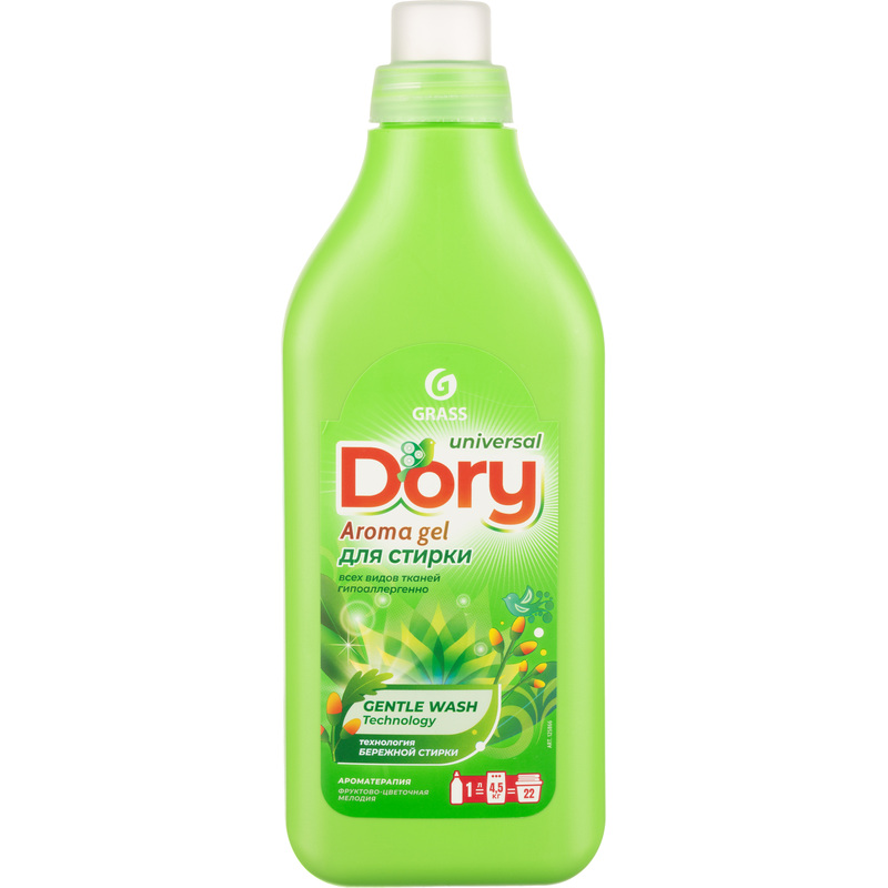 Изображение товара Гель для стирки Dory 1 л для белого и цветного белья концентрат