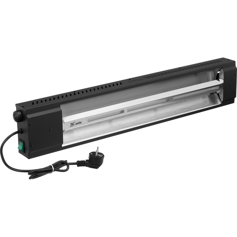 Изображение товара Обогреватель инфракрасный MTX КМИ-2000 черный 2000 Вт кварцевый