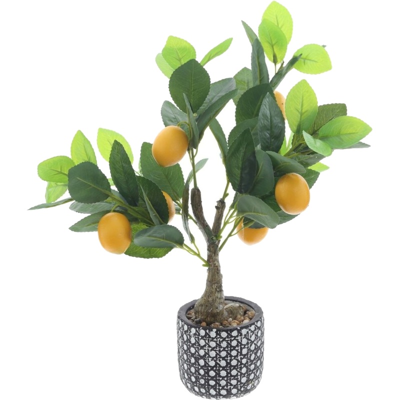 Изображение товара Дерево искусственное в горшке Лимон 42 см