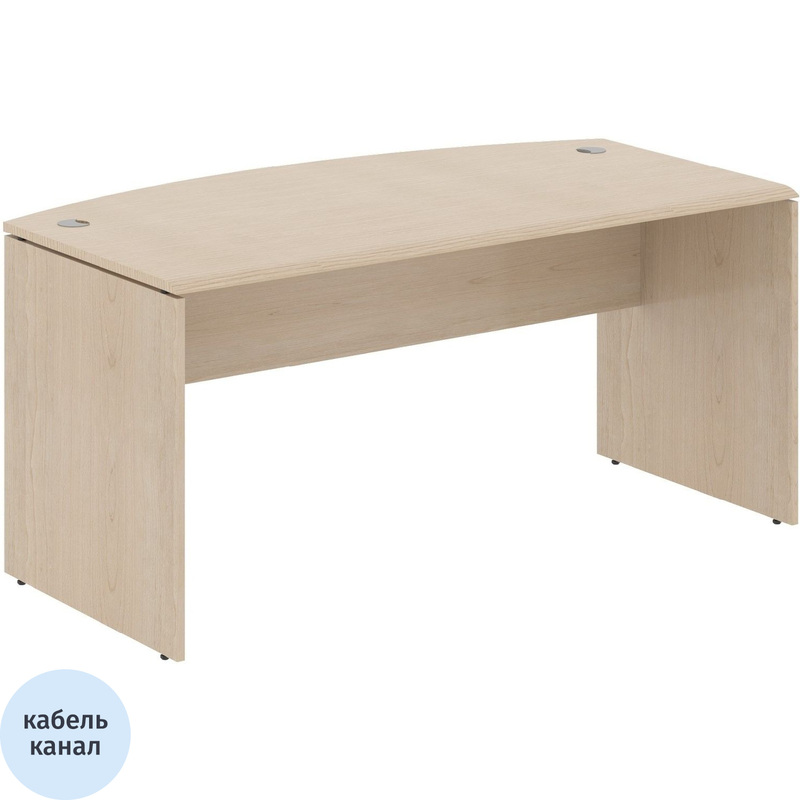 Изображение товара Стол прямой Wave WST 169 (бук тиара, 1600х867х750 мм)