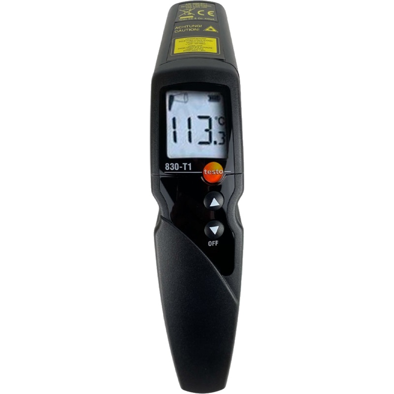 Изображение товара Инфракрасный термометр Testo 830-Т1 с поверкой для поверхностей