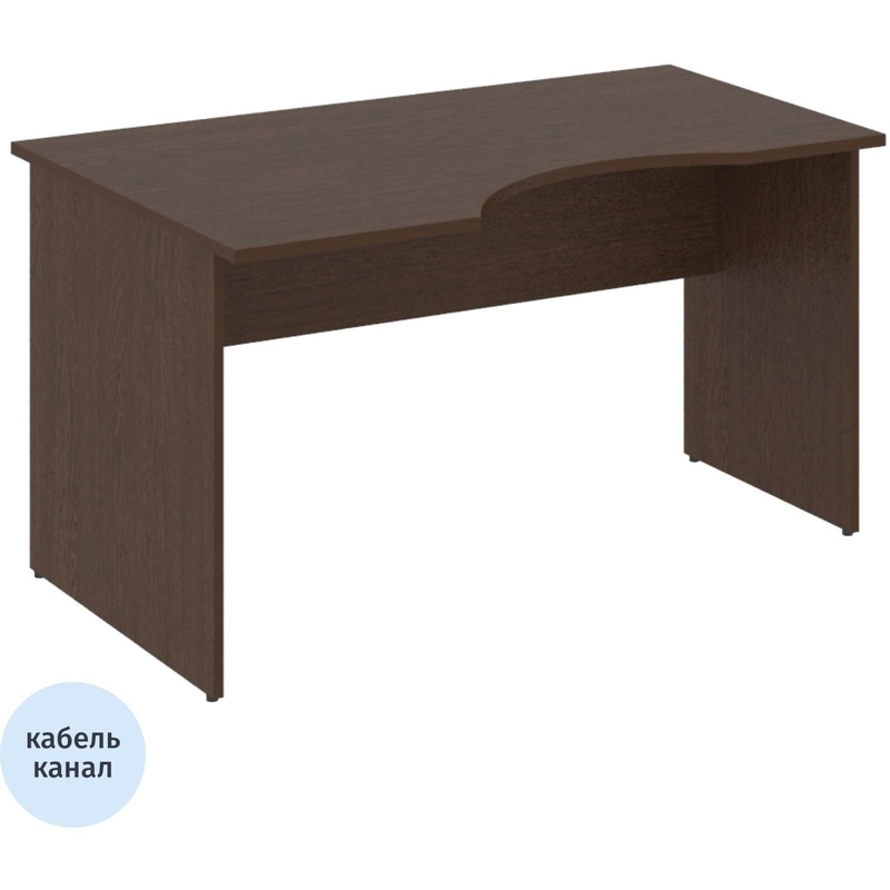 Изображение товара Стол эргономичный Riva А.СА-2 Л левый венге 1400х900х750 мм