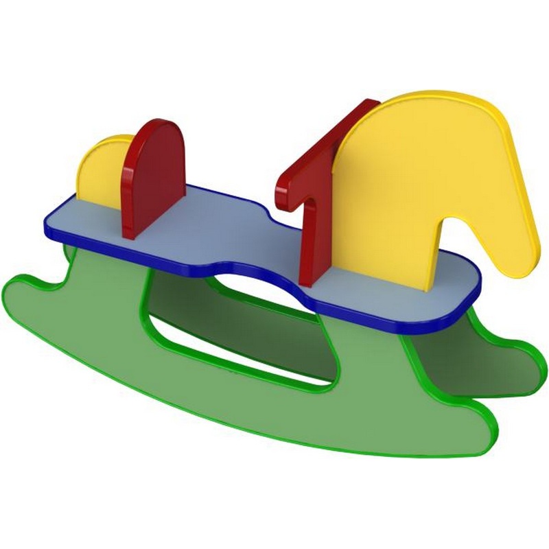 Изображение товара Игровая качалка Лошадка Рассвет МЦ-510 для детей школьного возраста