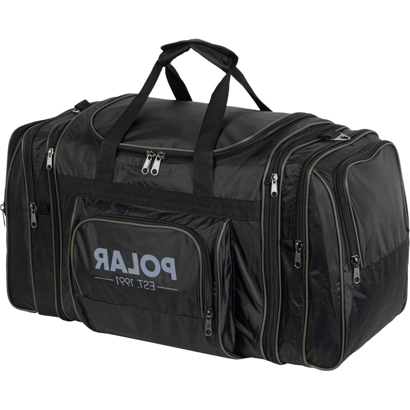 Изображение товара Сумка дорожная Polar из полиэстера черная (6072)