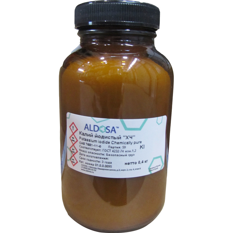 Изображение товара Калий йодистый Альдоса ХЧ 400 г