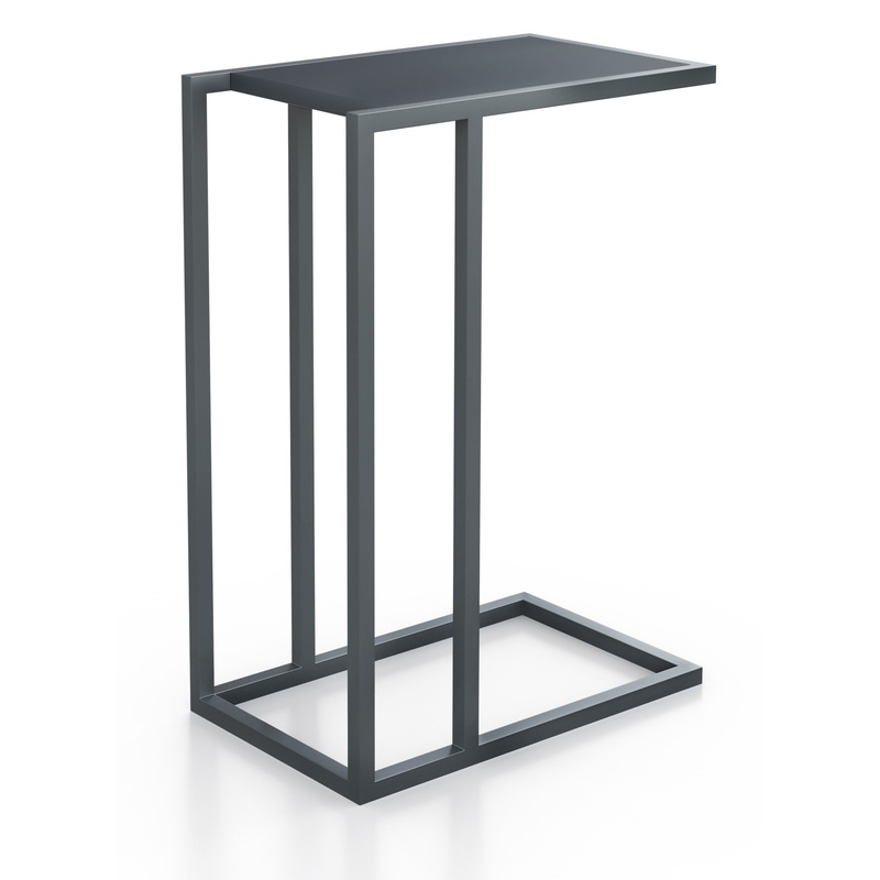 Изображение товара Придиванный столик Триада-18 серый с металлокаркасом, сборно-разборный