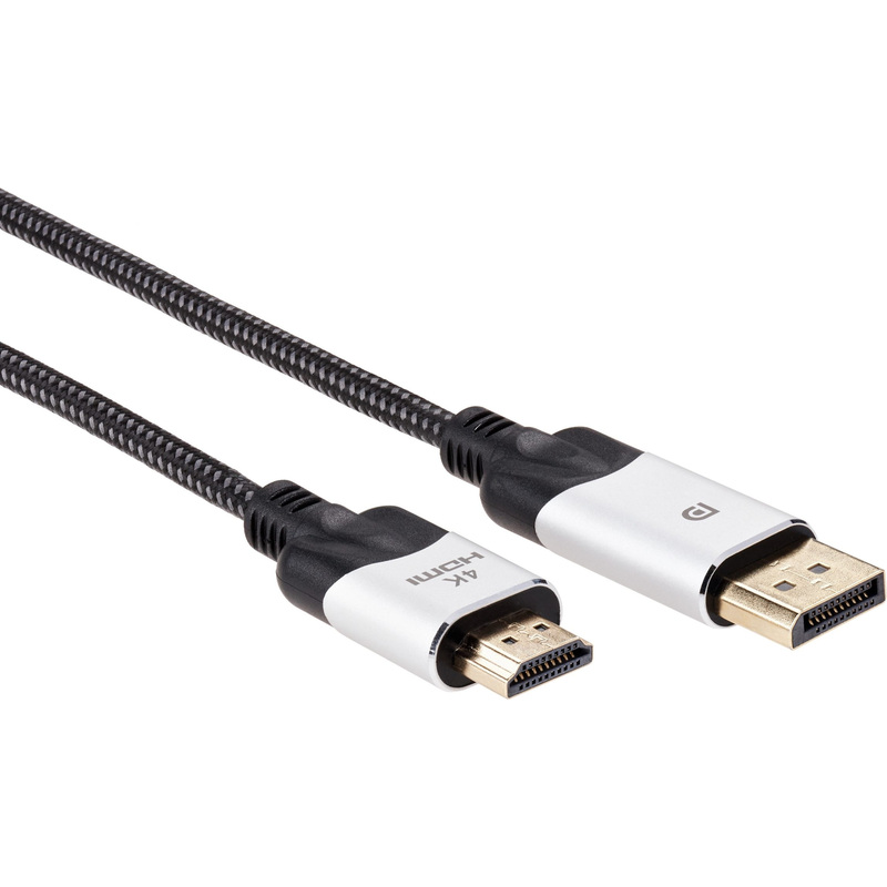 Изображение товара Уценка. Кабель Vcom DisplayPort - HDMI 1.8 метра (CG608M-1.8M)