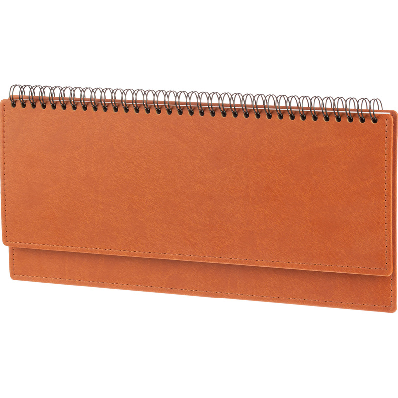 Изображение товара Планинг датированный 2026 год Attache Вива искусственная кожа 30.3x15 см 60 листов коричневый