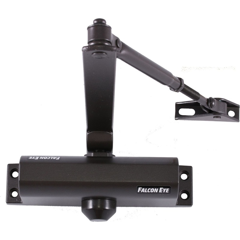 Изображение товара Доводчик дверной Falcon Eye FE-B4W бронзовый до 85 кг
