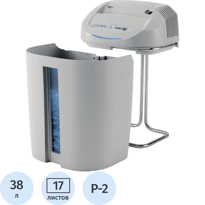 Изображение товара Уничтожитель документов Kobra 1SS4 2-й уровень секретности объем 38 л