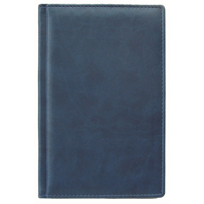 Изображение товара Телефонная книга Attache Вива А5 96 листов синяя искусственная кожа