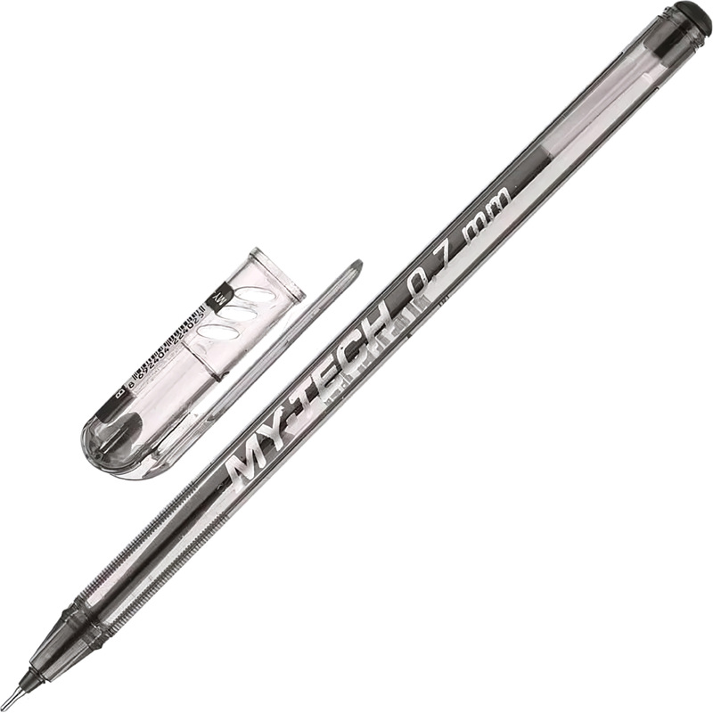 Изображение товара Ручка шариковая неавтоматическая Pensan My-Tech черная (толщина линии 0.35 мм)