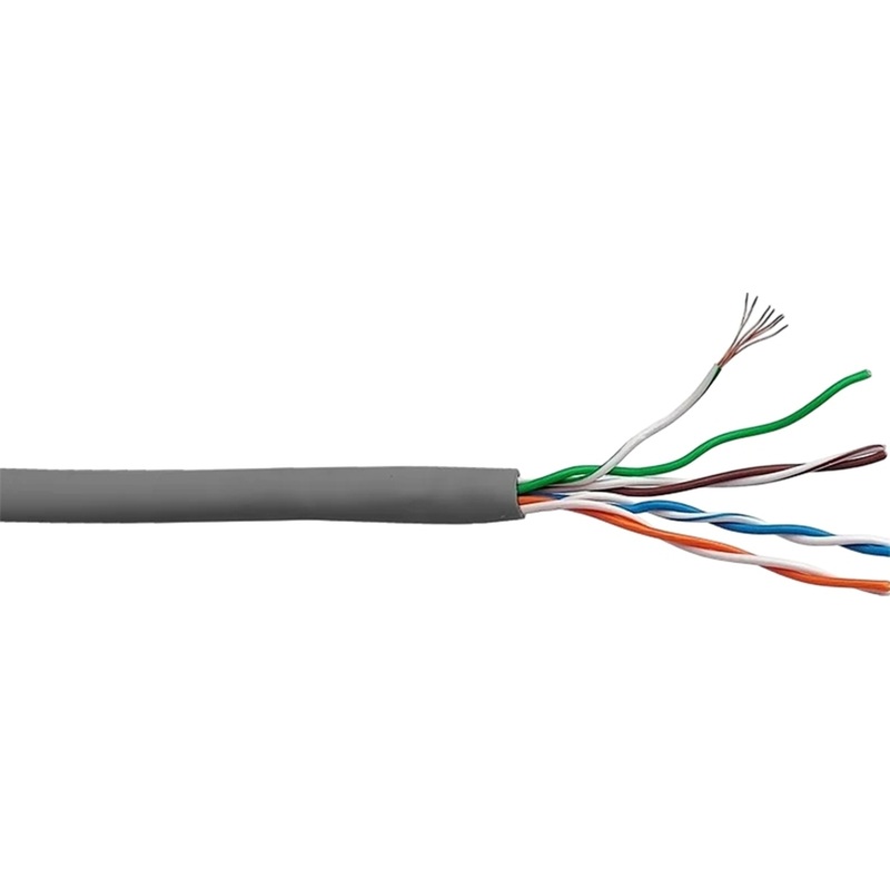 Изображение товара Кабель витая пара Lanmaster LAN-5EUTP-PT-LSZH-GY cat 5e 305 м для сети