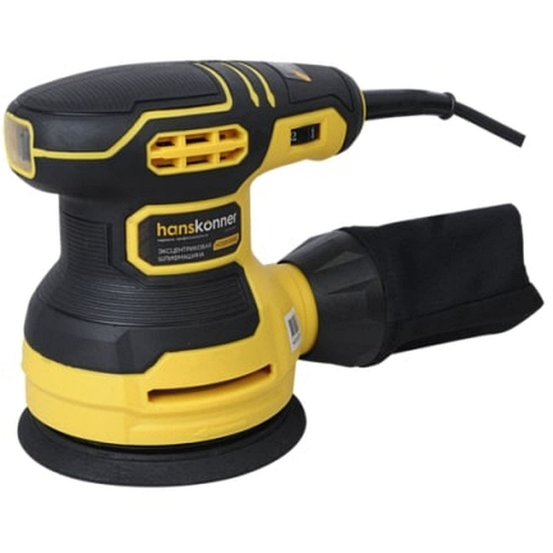Изображение товара Эксцентриковая шлифмашина Hanskonner HOS8135RC 125 мм 350 Вт для шлифования