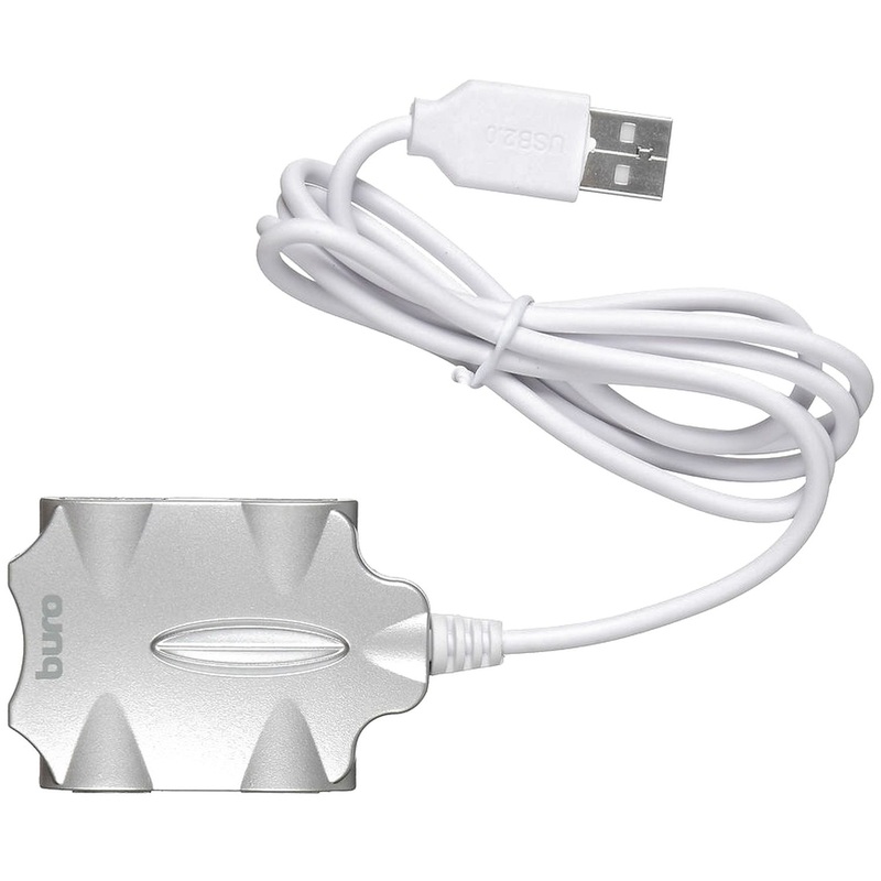 Изображение товара Разветвитель USB Buro BU-HUB4-0.5-U2.0-Candy 4 порта