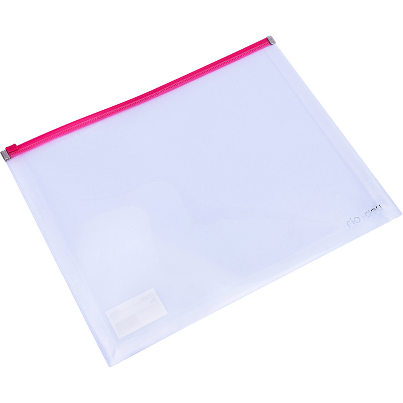 Изображение товара Папка-конверт на zip-молнии Deli А4 в ассортименте 180 мкм