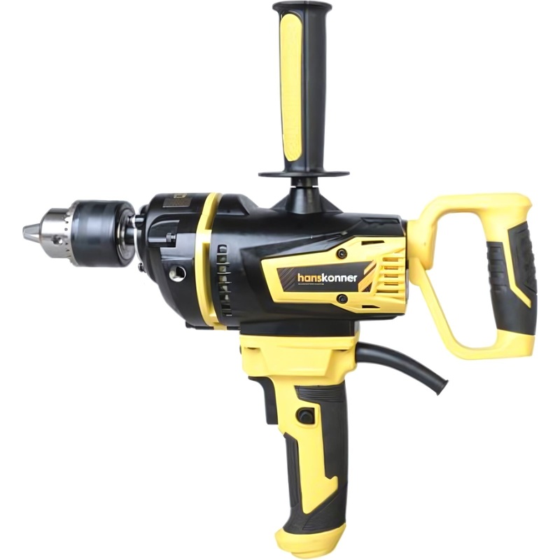 Изображение товара Дрель-миксер Hanskonner HDM2014E мощность 1400 Вт металлический корпус