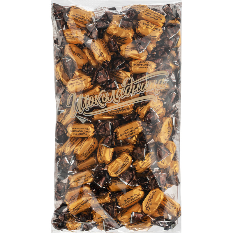 Изображение товара Конфеты глазированные Шоколадница Шоколадный фадж 1 кг молочные шоколадные