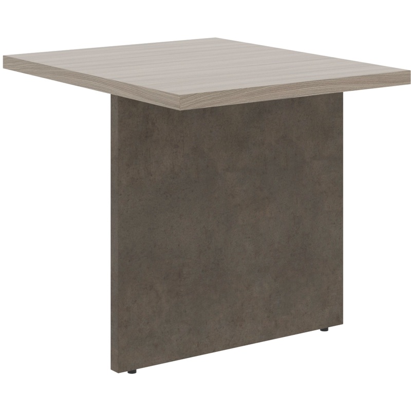 Изображение товара Стол приставной Wood&Stone СФ-533102 (бетон чикаго тёмный/дрифтвуд, 900х750х760 мм)