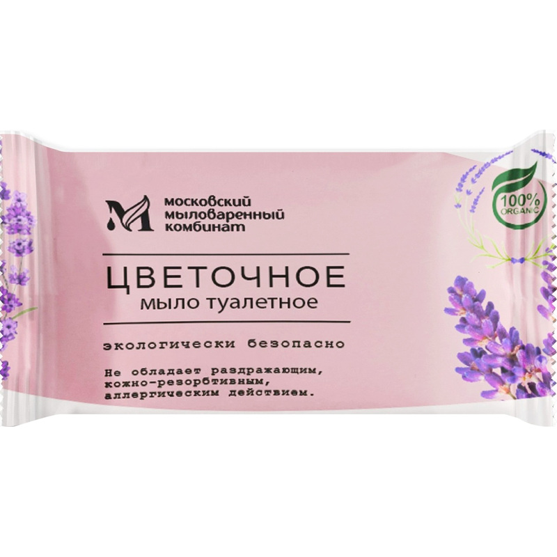 Изображение товара Мыло туалетное Ммк Цветочное 100 г