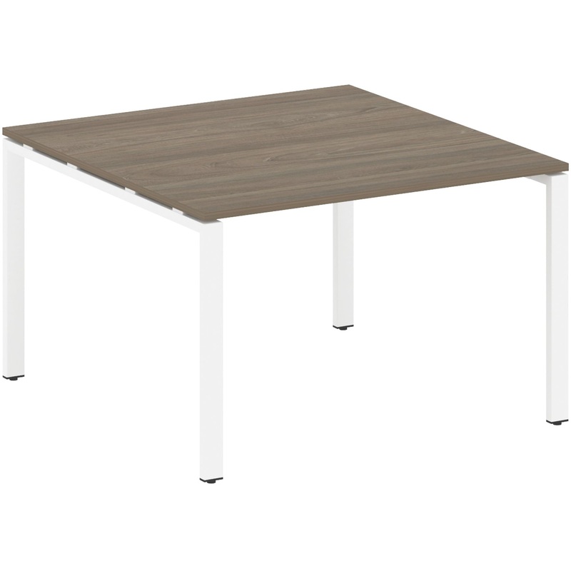 Изображение товара Стол для переговоров Metal System Style БП.ПРГ-1.2 (вяз благородный/белый, 1200x1235x750 мм)