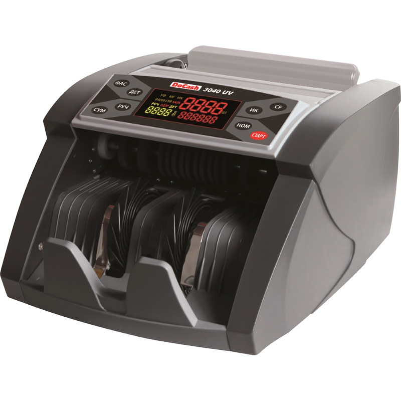 Изображение товара Счетчик банкнот DoCash 3040 UV для офиса с проверкой подлинности