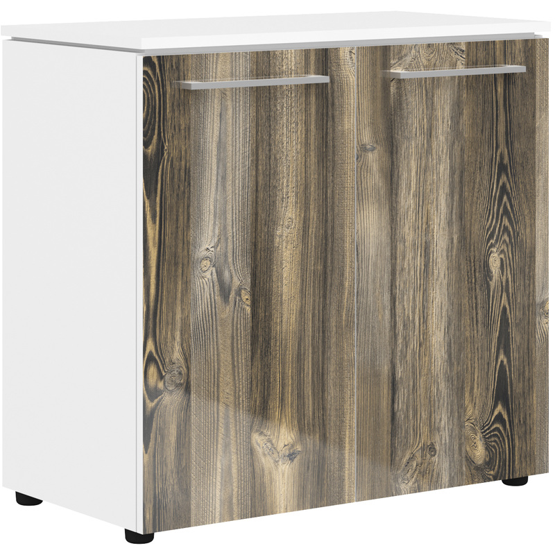 Изображение товара Шкаф для документов Morris MLC 85.1 (дуб базель/белый)