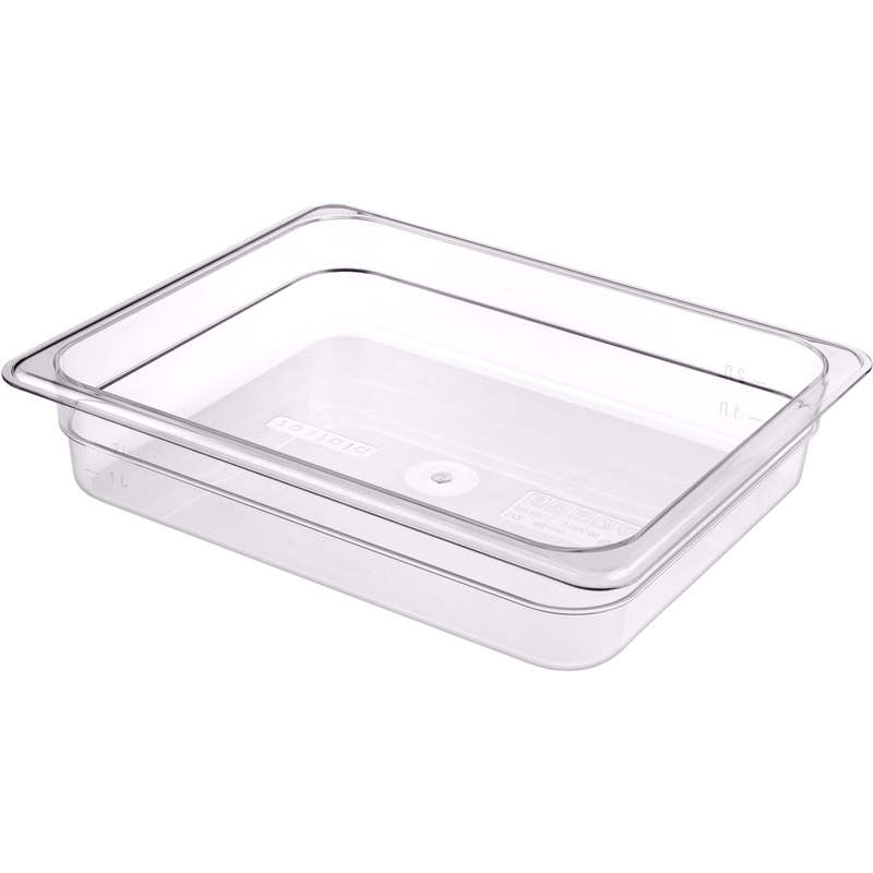 Изображение товара Гастроёмкость Restola GN 1/2 4л из поликарбоната для профессиональной кухни
