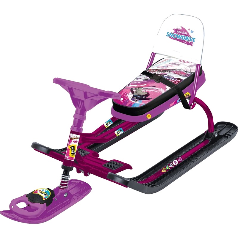 Изображение товара Снегокат детский Nika Тимка Спорт 4-1 Slalom фиолетовый