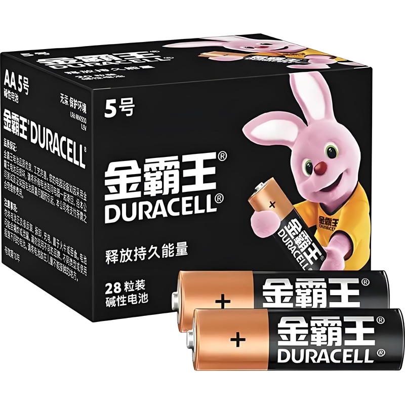 Изображение товара Батарейка AA пальчиковая Duracell 28 шт в упаковке надежное питание