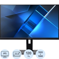Монитор 23.8" Acer Vero B247YGbmipruzx чёрный (UM.QB7CD.G04)