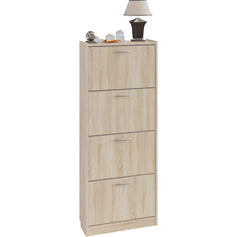 Изображение товара Обувница Сокол ТО-24 из ЛДСП дуб сонома, компактная и практичная