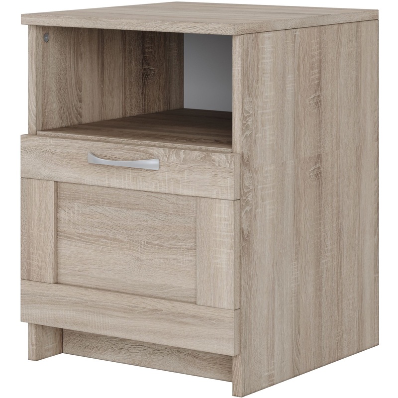 Изображение товара Тумба Сириус дуб сонома 391х412х531 мм стеновая мебель с ящиком