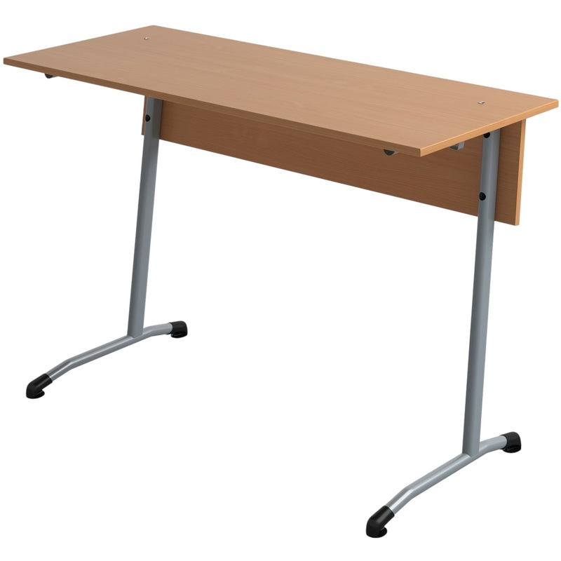 Изображение товара Двухместная парта Гармония из ЛДСП с металлическим каркасом для учебных заведений