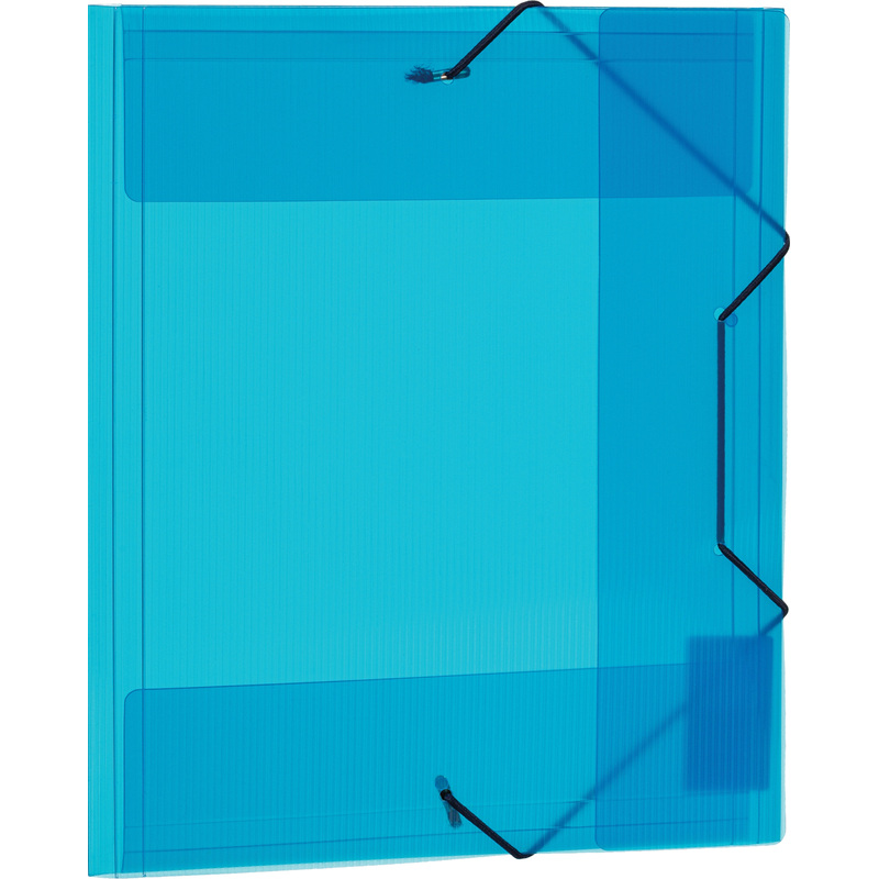 Изображение товара Папка на резинках Attache А5 15 мм пластиковая синяя
