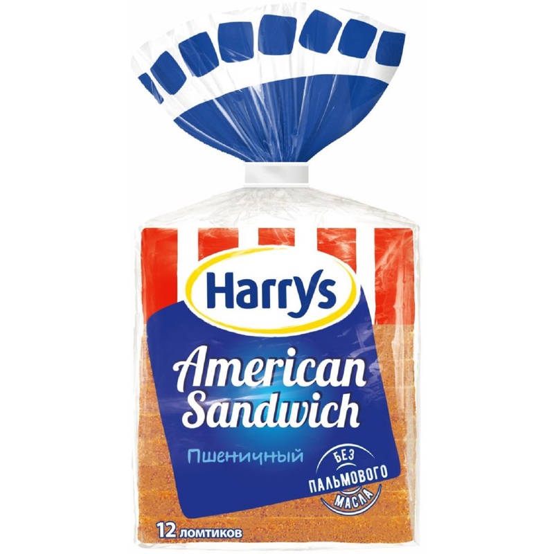 Изображение товара Хлеб Harry's пшеничный 470 г
