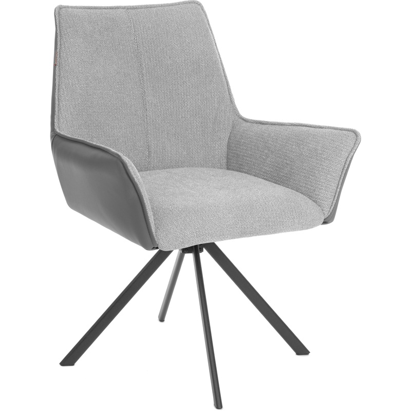 Изображение товара Кресло обеденное TetChair из велюра букле, прохождение 360 градусов, электрокрепость, Россия