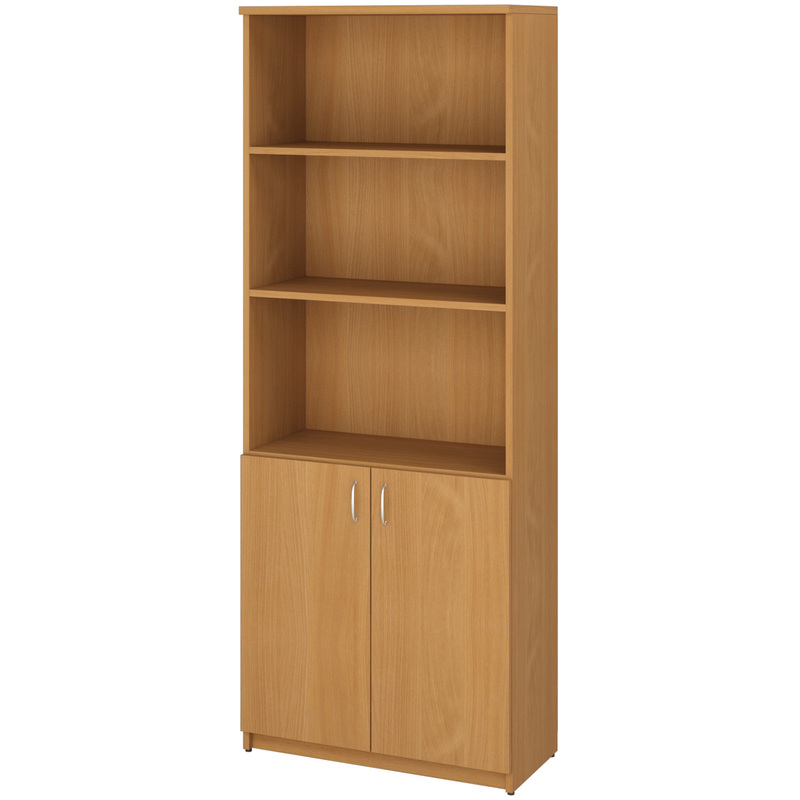 Изображение товара Шкаф для документов Эко/Этюд полузакрытый бук бавария 768х370х1997 мм