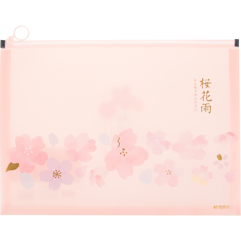 Изображение товара Папка-конверт на zip-молнии А4 200мкм M&G Sakura Rain