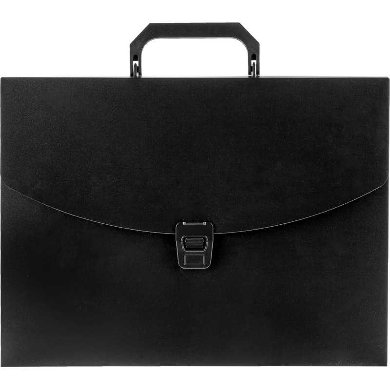 Изображение товара Папка-портфель Attache Economy A4 черная 33х25 см с замком