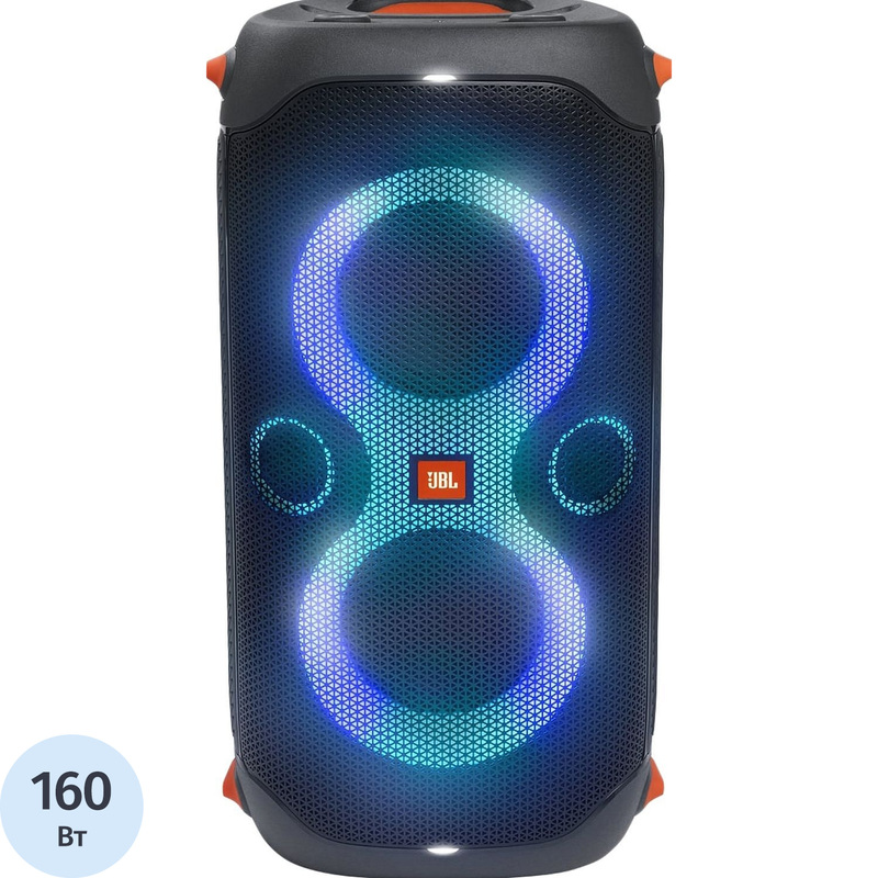 Изображение товара Аккустическая система JBL PartyBox 110 черная с подсветкой и караоке