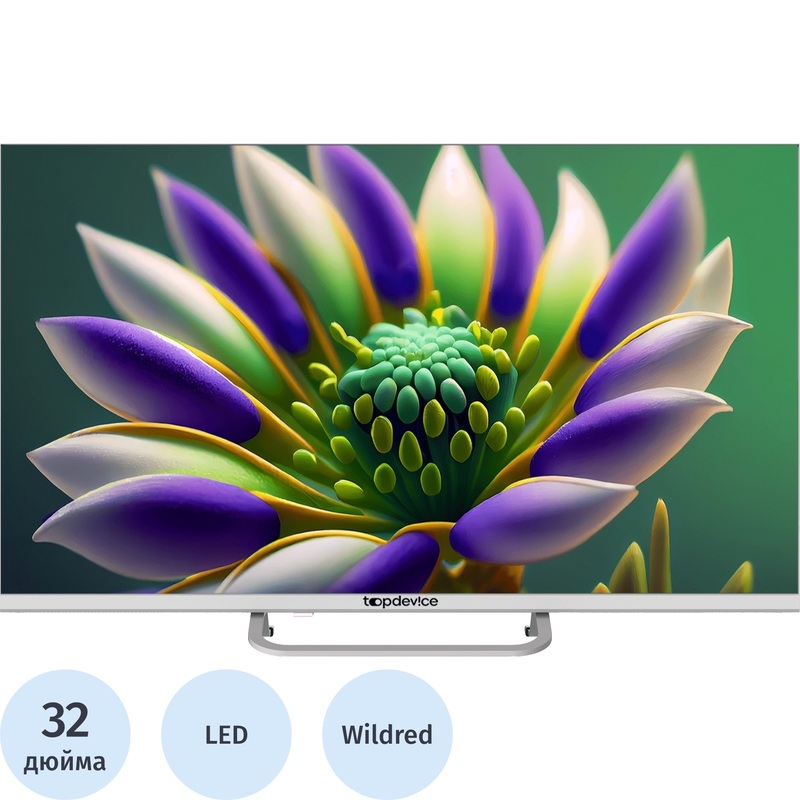 Изображение товара Телевизор 32 дюйма Topdevice TDTV32CS04H_WE HD Ready