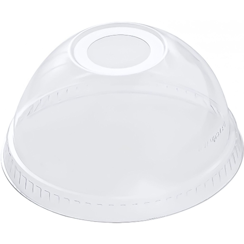 Изображение товара Крышка для стакана Upax unity 95 мм пластиковая прозрачная купольная 1000 штук в упаковке