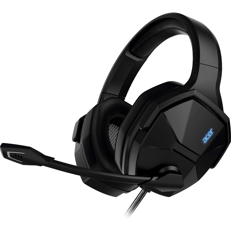 Изображение товара Гарнитура проводная Acer OHW312 7.1 USB полноразмерные чёрные