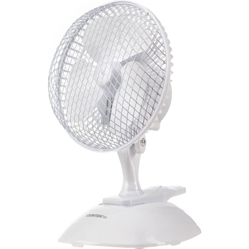 Изображение товара Настольный вентилятор Centek CT-5003 белый с механическим управлением