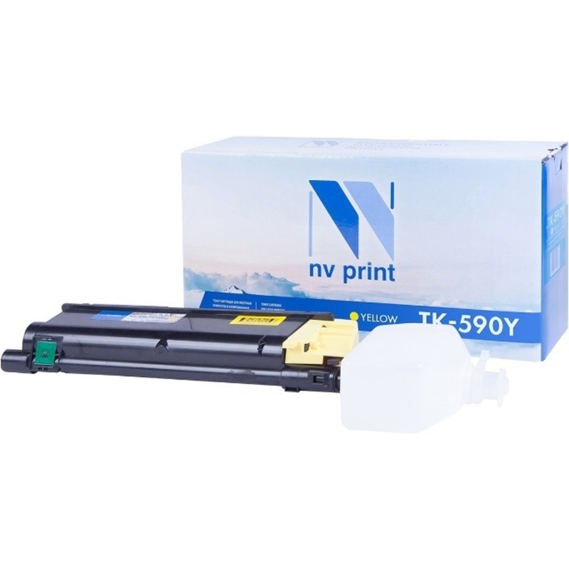 Изображение товара Картридж лазерный NV Print NV-TK590Y жёлтый совместимый для Kyocera