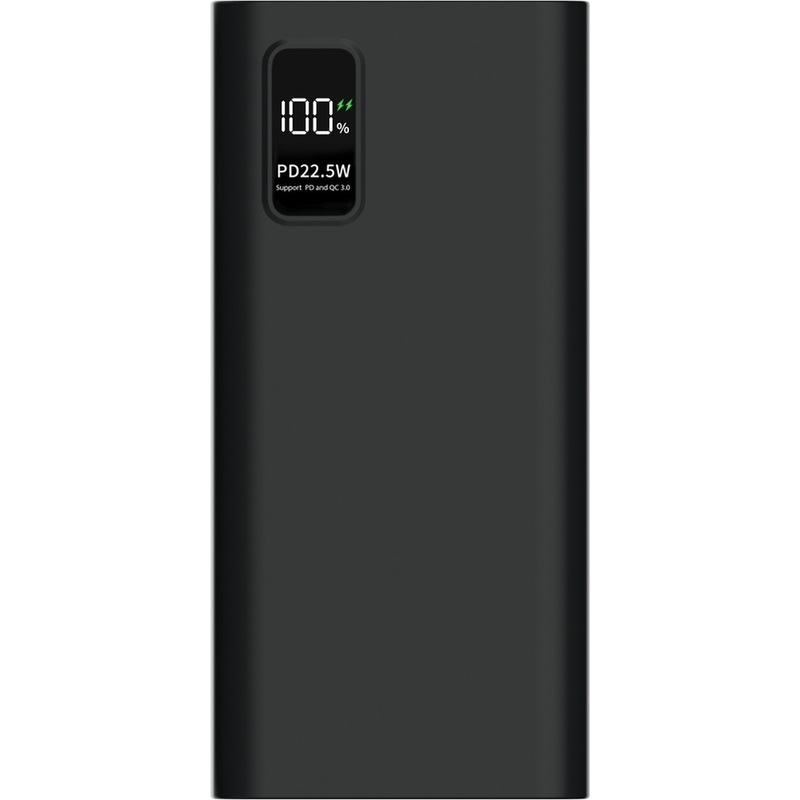 Изображение товара Внешний аккумулятор (power bank) Pero PB07 30000 мАч 22.5W чёрный (4673759570122)