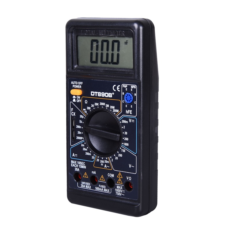 Изображение товара РЕСАНТА DT 890 B+ мультиметр 3 5 разряда диапазоны ток напряжение сопротивление