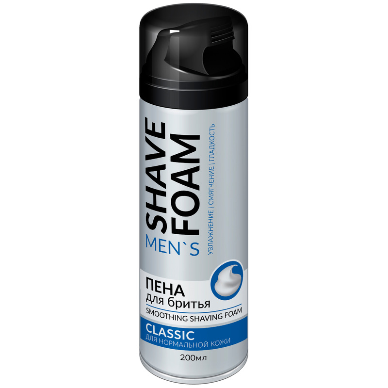 Изображение товара Пена для бритья Shave Foam Classic Regular 200 мл для мужчин Россия